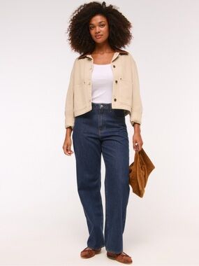 Curve Love High Rise Loose Jeans